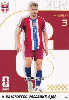 Cromo Kristoffer Vassbakk Ajer - Kayou FIFA World Cup 2026
 n. 254 - Panini