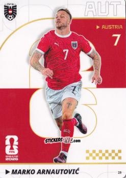 Cromo Marko Arnautović - Kayou FIFA World Cup 2026
 n. 29 - Panini