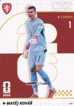 Figurina Matěj Kovář - Kayou FIFA World Cup 2026
 n. 374 - Panini