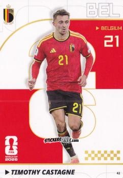 Sticker Timothy Castagne - Kayou FIFA World Cup 2026
 n. 42 - Panini