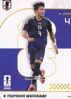 Cromo Tsuyoshi Watanabe - Kayou FIFA World Cup 2026
 n. 206 - Panini