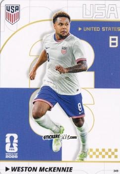 Cromo Weston McKennie - Kayou FIFA World Cup 2026
 n. 349 - Panini