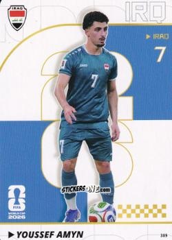 Sticker Youssef Amyn - Kayou FIFA World Cup 2026
 n. 389 - Panini