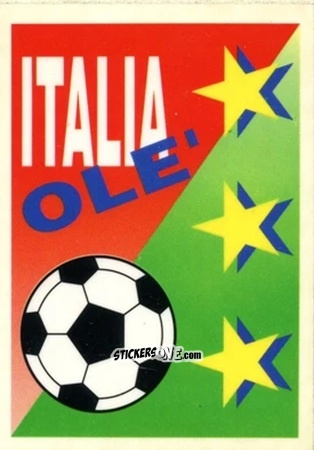Figurina Italia Olè