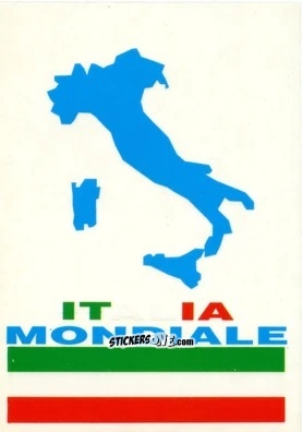 Figurina Italia Mondiale