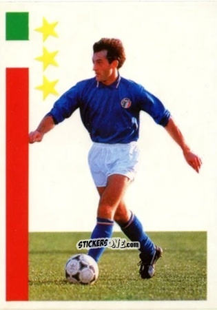 Cromo De Agostini - Italia Mondiale 90
 n. 20 - Vallardi