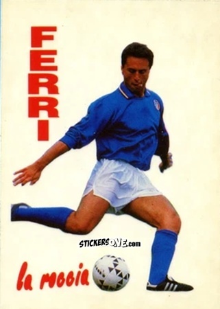 Sticker Ferri la roccia - Italia Mondiale 90
 n. 24 - Vallardi