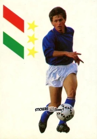 Sticker Giancarlo Marocchi - Italia Mondiale 90
 n. 25 - Vallardi