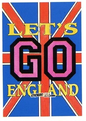 Cromo Let's Go England - Italia Mondiale 90
 n. 50 - Vallardi