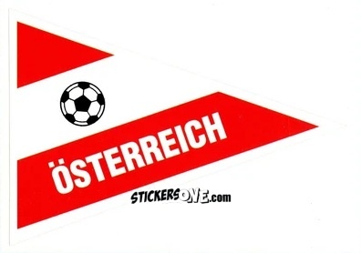 Cromo Osterreich - Italia Mondiale 90
 n. 59 - Vallardi