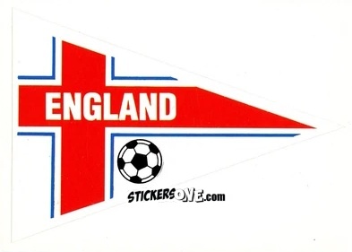 Figurina England - Italia Mondiale 90
 n. 65 - Vallardi