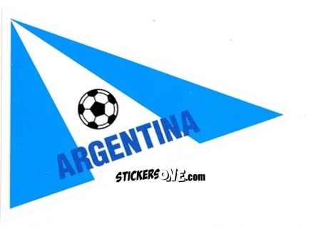 Sticker Argentina - Italia Mondiale 90
 n. 72 - Vallardi