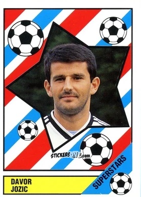 Sticker Davor Jozic - Italia Mondiale 90
 n. 82 - Vallardi