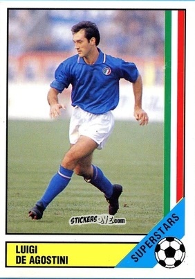 Cromo Luigi De Agostini - Italia Mondiale 90
 n. 93 - Vallardi