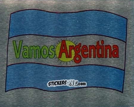 Figurina Vamos Argentina
