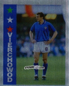 Sticker Vierchowod - Italia Mondiale 90
 n. 122 - Vallardi