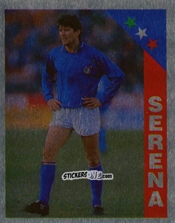 Cromo Serena - Italia Mondiale 90
 n. 123 - Vallardi