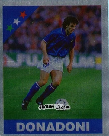 Figurina Donadoni - Italia Mondiale 90
 n. 127 - Vallardi