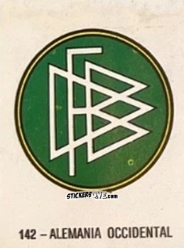 Cromo Alemania Occidental - El Libro de Los Mundiales 1977
 n. 142 - SUPERCOLLECION