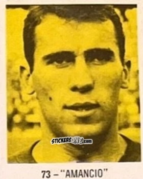 Cromo Amancio - El Libro de Los Mundiales 1977
 n. 73 - SUPERCOLLECION