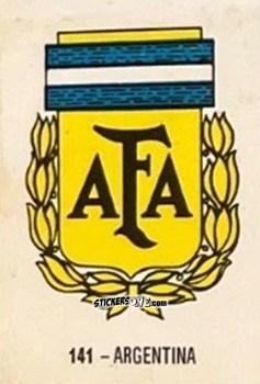 Sticker Argentina - El Libro de Los Mundiales 1977
 n. 141 - SUPERCOLLECION