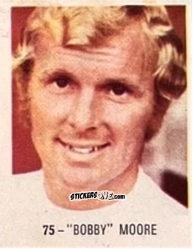 Figurina Bobby Moore - El Libro de Los Mundiales 1977
 n. 75 - SUPERCOLLECION
