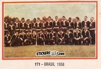 Figurina Brasil - 1958 - El Libro de Los Mundiales 1977
 n. 171 - SUPERCOLLECION