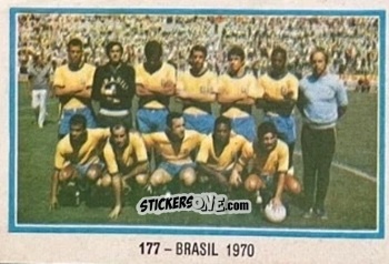 Figurina Brasil - 1970 - El Libro de Los Mundiales 1977
 n. 177 - SUPERCOLLECION