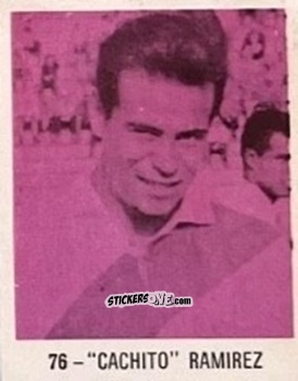 Sticker Cachito Ramirez - El Libro de Los Mundiales 1977
 n. 76 - SUPERCOLLECION
