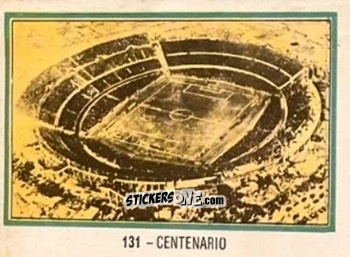 Cromo Centenario - El Libro de Los Mundiales 1977
 n. 131 - SUPERCOLLECION