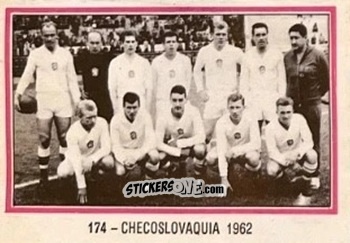 Figurina Checoslovaquia - 1962 - El Libro de Los Mundiales 1977
 n. 174 - SUPERCOLLECION