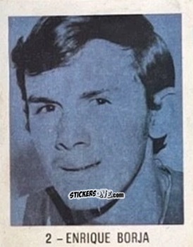 Sticker Enrique Borja - El Libro de Los Mundiales 1977
 n. 2 - SUPERCOLLECION