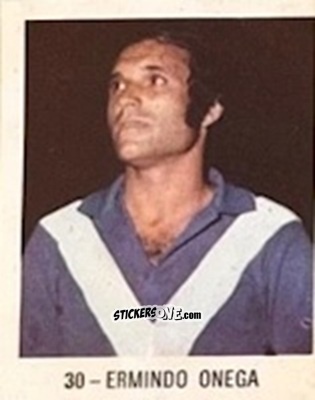 Sticker Ermindo Onega - El Libro de Los Mundiales 1977
 n. 30 - SUPERCOLLECION