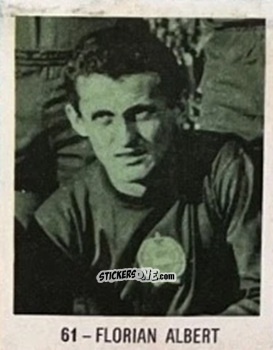 Cromo Florian Albert - El Libro de Los Mundiales 1977
 n. 61 - SUPERCOLLECION