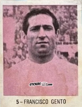 Figurina Francisco Gento - El Libro de Los Mundiales 1977
 n. 5 - SUPERCOLLECION