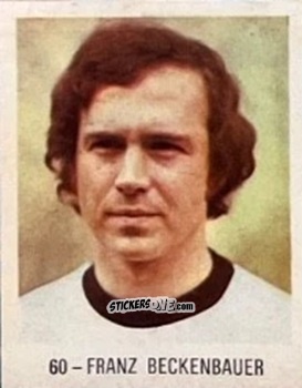 Cromo Franze Beckenbauer - El Libro de Los Mundiales 1977
 n. 60 - SUPERCOLLECION