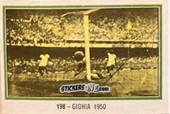 Figurina Alcides Ghiggia - 1950 - El Libro de Los Mundiales 1977
 n. 198 - SUPERCOLLECION