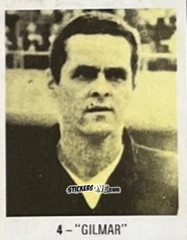 Sticker Gilmar - El Libro de Los Mundiales 1977
 n. 4 - SUPERCOLLECION