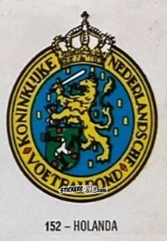 Cromo Holanda - El Libro de Los Mundiales 1977
 n. 152 - SUPERCOLLECION