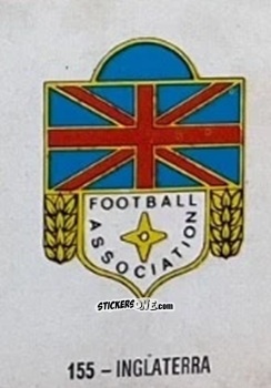 Cromo Inglaterra - El Libro de Los Mundiales 1977
 n. 155 - SUPERCOLLECION