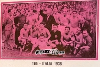 Cromo Italia - 1938 - El Libro de Los Mundiales 1977
 n. 165 - SUPERCOLLECION