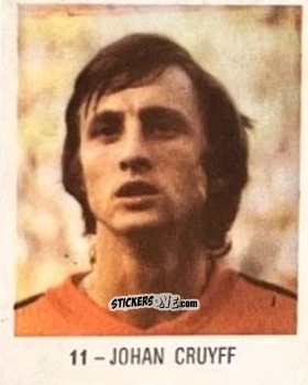 Figurina Johan Cruyff - El Libro de Los Mundiales 1977
 n. 11 - SUPERCOLLECION