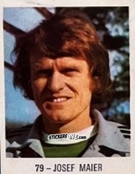 Figurina Josef Maier - El Libro de Los Mundiales 1977
 n. 79 - SUPERCOLLECION
