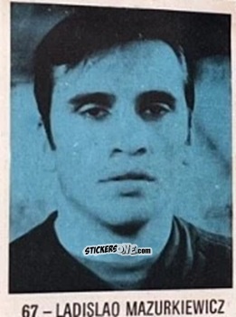 Sticker Ladislao Mazurkiewicz - El Libro de Los Mundiales 1977
 n. 67 - SUPERCOLLECION