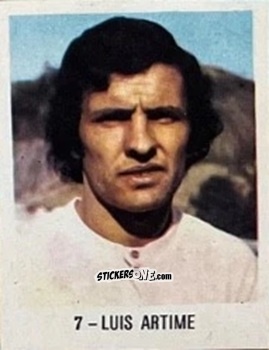 Figurina Luis Artime - El Libro de Los Mundiales 1977
 n. 7 - SUPERCOLLECION