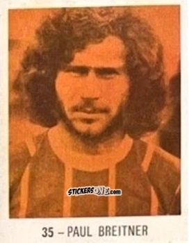 Cromo Paul Breitner - El Libro de Los Mundiales 1977
 n. 35 - SUPERCOLLECION
