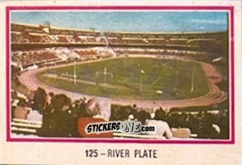 Figurina River Plate - El Libro de Los Mundiales 1977
 n. 125 - SUPERCOLLECION