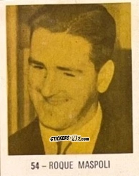 Figurina Roque Maspoli - El Libro de Los Mundiales 1977
 n. 54 - SUPERCOLLECION