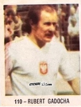 Figurina Rubert Gadocha - El Libro de Los Mundiales 1977
 n. 110 - SUPERCOLLECION