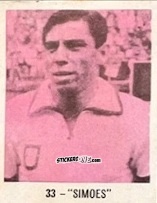 Cromo Simoes - El Libro de Los Mundiales 1977
 n. 33 - SUPERCOLLECION